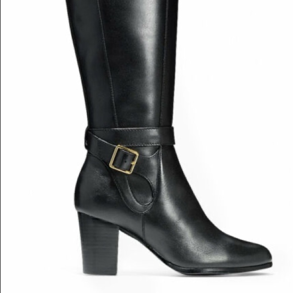Cole Haan WATERPROOF knee high leather boots